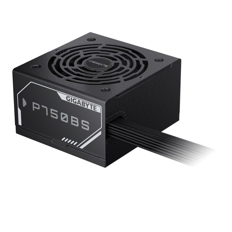 GIGABYTE P750BS Power Supply - PCIe 5.0, 80 PLUS Bronze, 120mm Fan, ATX compatible, EU Plug GIGABYTE P750BS Power Supply - PCIe 5.0, 80 PLUS Bronze, 120mm Fan, ATX compatible, EU Plug