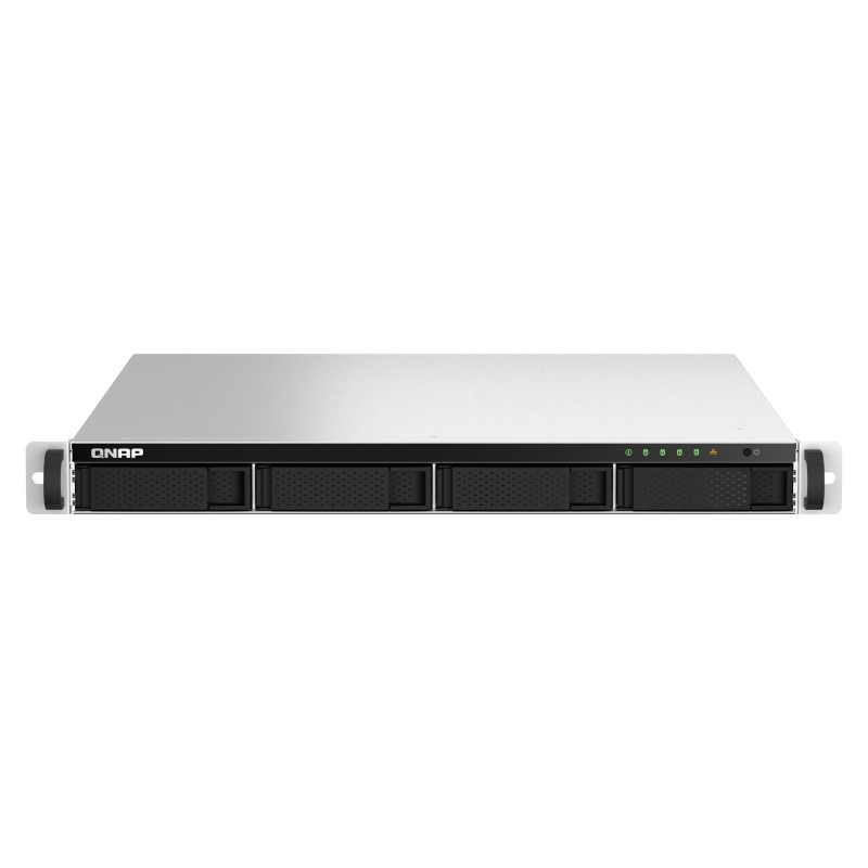 QNAP TS-464U NAS Rack (1U) Intel® Celeron® N5095 8 GB DDR4 QNAP Turbo System Black QNAP TS-464U NAS Rack (1U) Intel® Celeron® N5095 8 GB DDR4 QNAP Turbo System Black