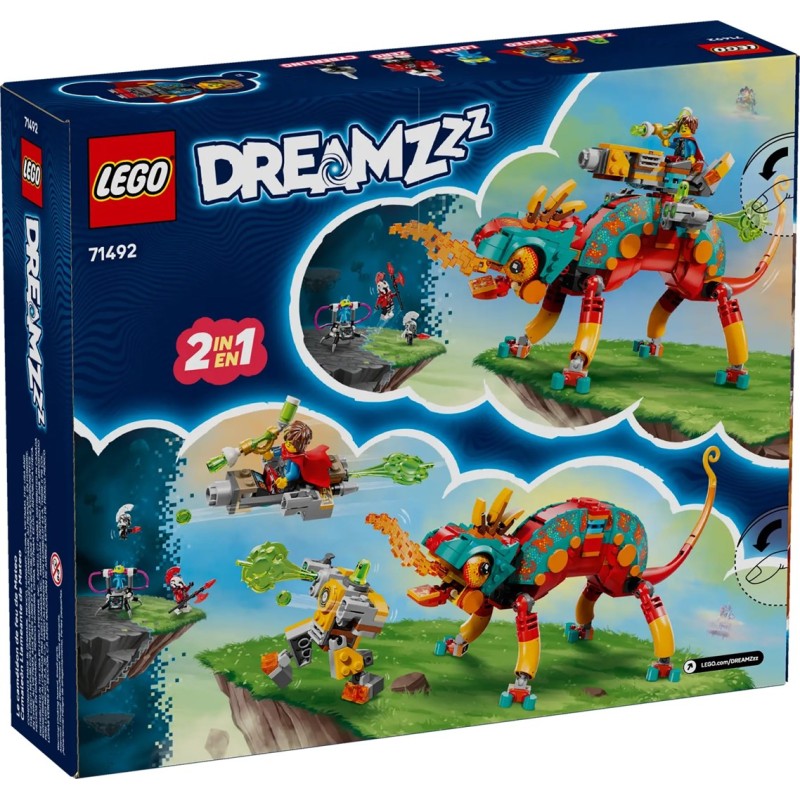LEGO DREAMZZZ 71492 Mateo's Fire Chameleon LEGO DREAMZZZ 71492 Mateo's Fire Chameleon