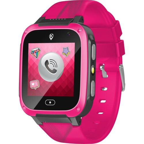 KiDiZ Basic pink smartwatch for children