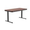 ACTIVEJET desk with electric height adjustment 140x70 ET119W-C black/walnut ACTIVEJET desk with electric height adjustment 140x70 ET119W-C black/walnut