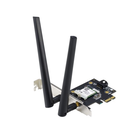ASUS PCE-AX1800 BT5.2 Internal WLAN / Bluetooth 1775 Mbit/s ASUS PCE-AX1800 BT5.2 Internal WLAN / Bluetooth 1775 Mbit/s