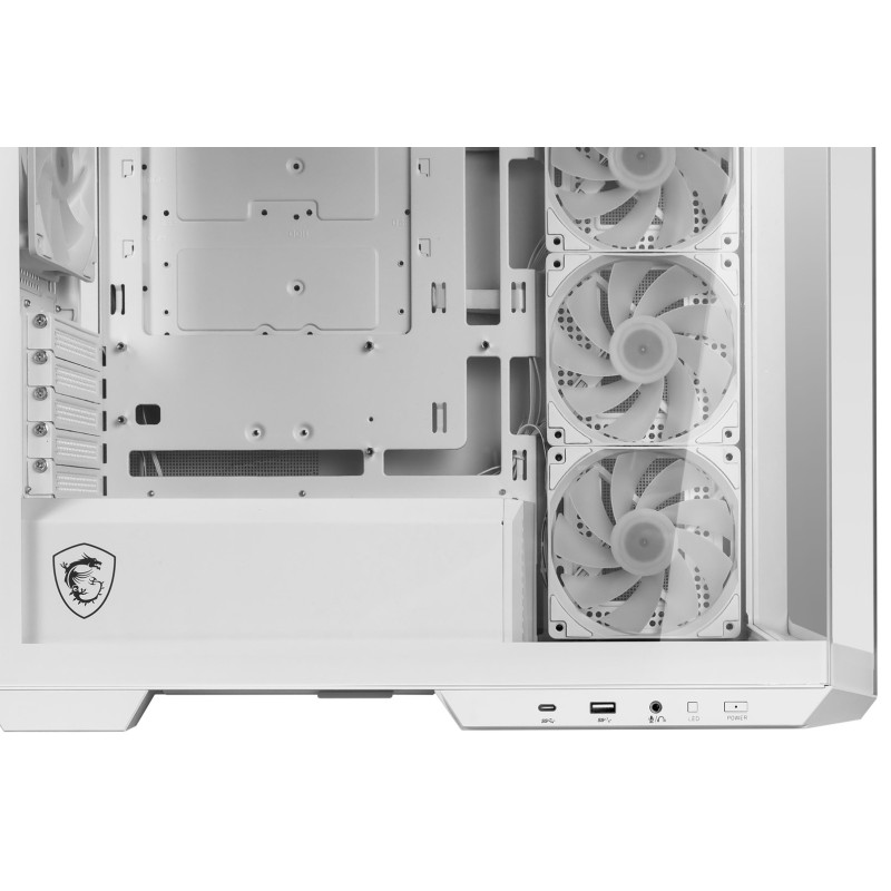 MSI MAG PANO M100R PZ Micro Tower White MSI MAG PANO M100R PZ Micro Tower White
