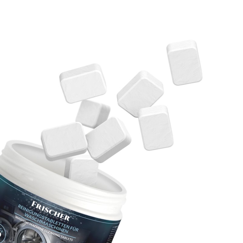 Frischer washing machine cleaning tablets 12 pcs. Frischer washing machine cleaning tablets 12 pcs.