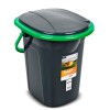 GreenBlue GB320BG Tourist Toilet Black and Green 19L Carrying Handle GreenBlue GB320BG Tourist Toilet Black and Green 19L Carrying Handle