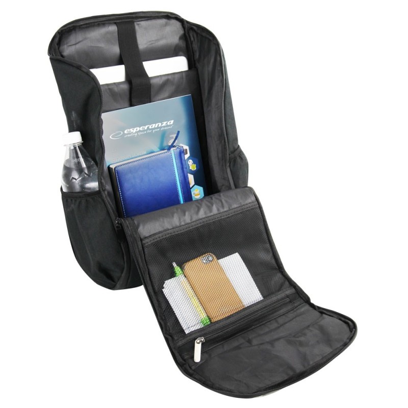 Esperanza ET199 Laptop Backpack 15.6'' Black Esperanza ET199 Laptop Backpack 15.6'' Black