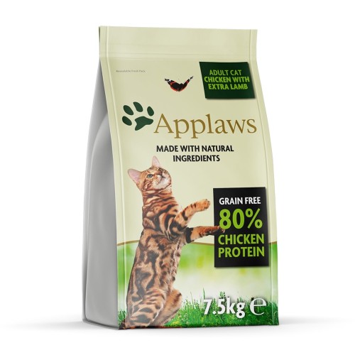 APPLAWS Cat Chicken and lamb - dry cat food - 7,5 kg