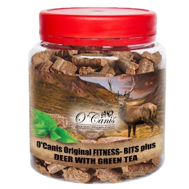 O'CANIS Training treat Deer with green tea - dog treat - 400g