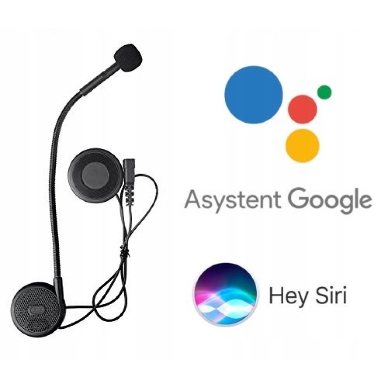 Headset FREEDCONN L1M motorcycle intercom Black Headset FREEDCONN L1M motorcycle intercom Black