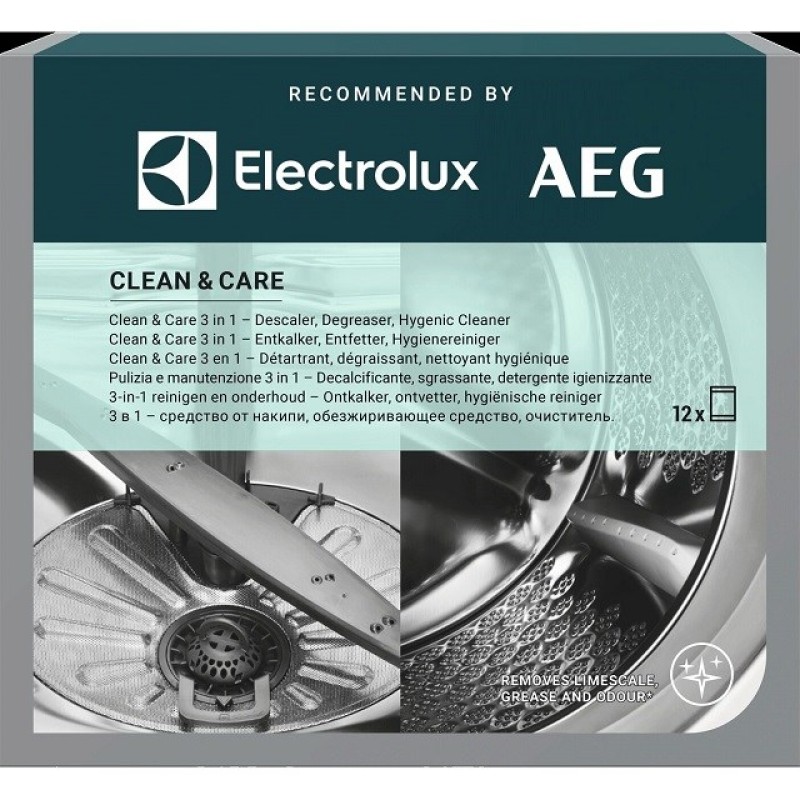 ELECTROLUX washing machine and dishwasher preparation M2GCP121 ELECTROLUX washing machine and dishwasher preparation M2GCP121