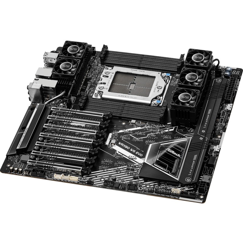 Asrock WRX90 WS EVO motherboard AMD WRX90 Socket sTR5 EEB Asrock WRX90 WS EVO motherboard AMD WRX90 Socket sTR5 EEB