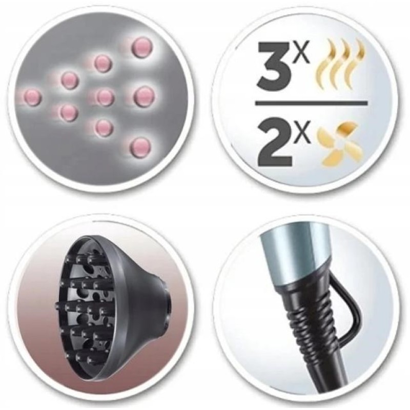 Suszarka do włosów BRAUN HD210E Suszarka do włosów BRAUN HD210E