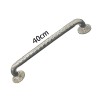 Stainless steel corrugated bathroom handrail 40 cm