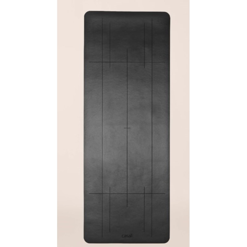 GRIP & CUSHION III 5mm black yoga mat