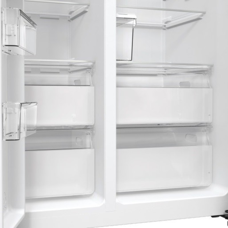 Gorenje NRR9185ESXL side-by-side refrigerator Freestanding 550 L E Silver Gorenje NRR9185ESXL side-by-side refrigerator Freestanding 550 L E Silver