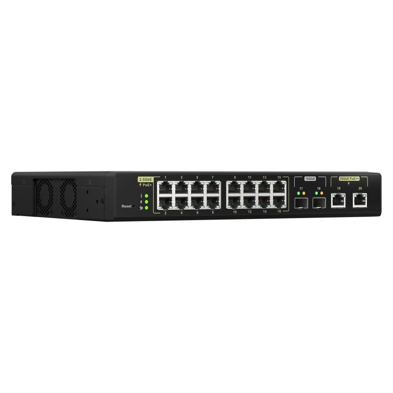 Switch Mikrotik CRS320-8P-8B-4S+RM 21p PoE (PoE+: 8; PoE++: 8; ) 600/963W Managed Gigabit/10G Switch Mikrotik CRS320-8P-8B-4S+RM 21p PoE (PoE+: 8; PoE++: 8; ) 600/963W Managed Gigabit/10G