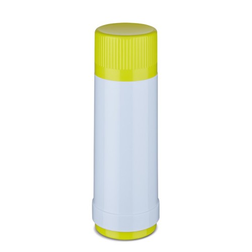 ROTPUNKT Glass thermos, capacity 0.750 l, polar-el.-summer squash (white-yellow) ROTPUNKT Glass thermos, capacity 0.750 l, polar-el.-summer squash (white-yellow)