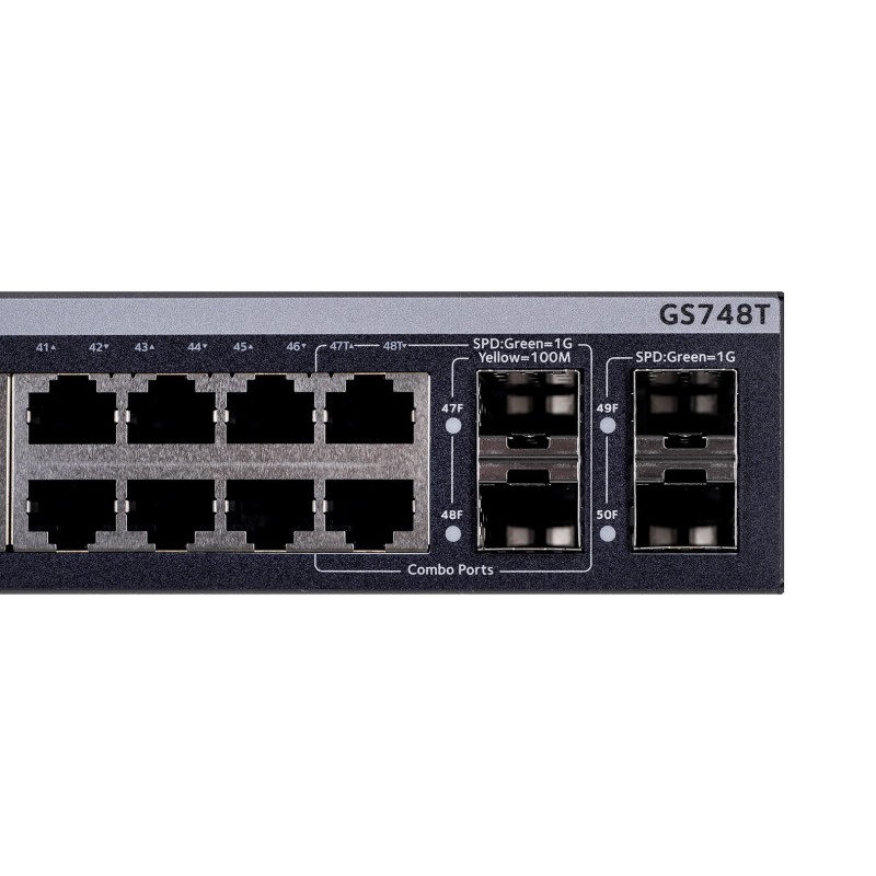 Switch Netgear GS748T-600EUS 50p Managed Gigabit Switch Netgear GS748T-600EUS 50p Managed Gigabit