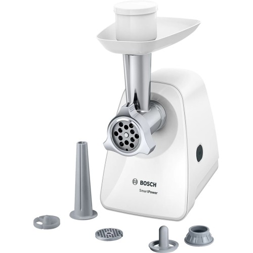 Bosch MFW2520W mincer 1500 W Stainless steel, White Bosch MFW2520W mincer 1500 W Stainless steel, White