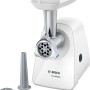 Bosch MFW2520W mincer 1500 W Stainless steel, White