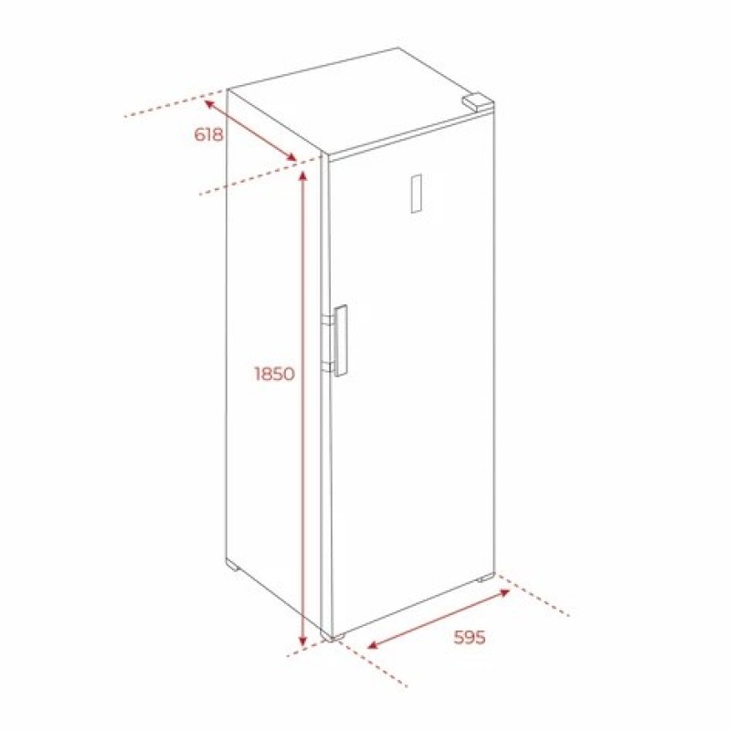 Teka RSF 75640 SS Freestanding 273 L E Stainless steel Teka RSF 75640 SS Freestanding 273 L E Stainless steel
