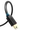 Ugreen USB cable - mini USB 480 Mbps 1,5m (black) Ugreen USB cable - mini USB 480 Mbps 1,5m (black)