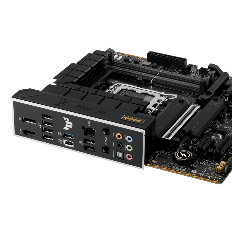 ASUS TUF GAMING B760M-PLUS WIFI II Intel B760 LGA 1700 micro ATX ASUS TUF GAMING B760M-PLUS WIFI II Intel B760 LGA 1700 micro ATX