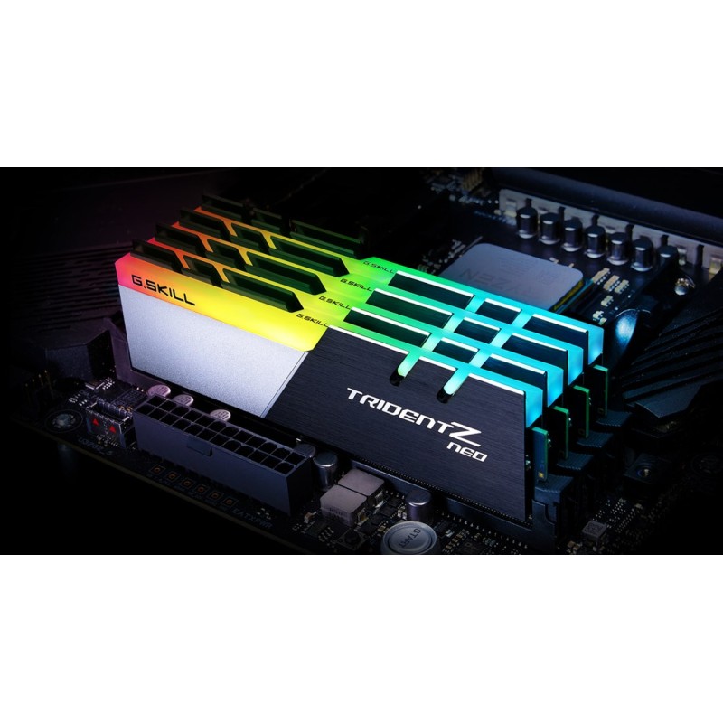 G.Skill Trident Z Neo F4-4000C18D-32GTZN memory module 32 GB 2 x 16 GB DDR4 4000 MHz G.Skill Trident Z Neo F4-4000C18D-32GTZN memory module 32 GB 2 x 16 GB DDR4 4000 MHz
