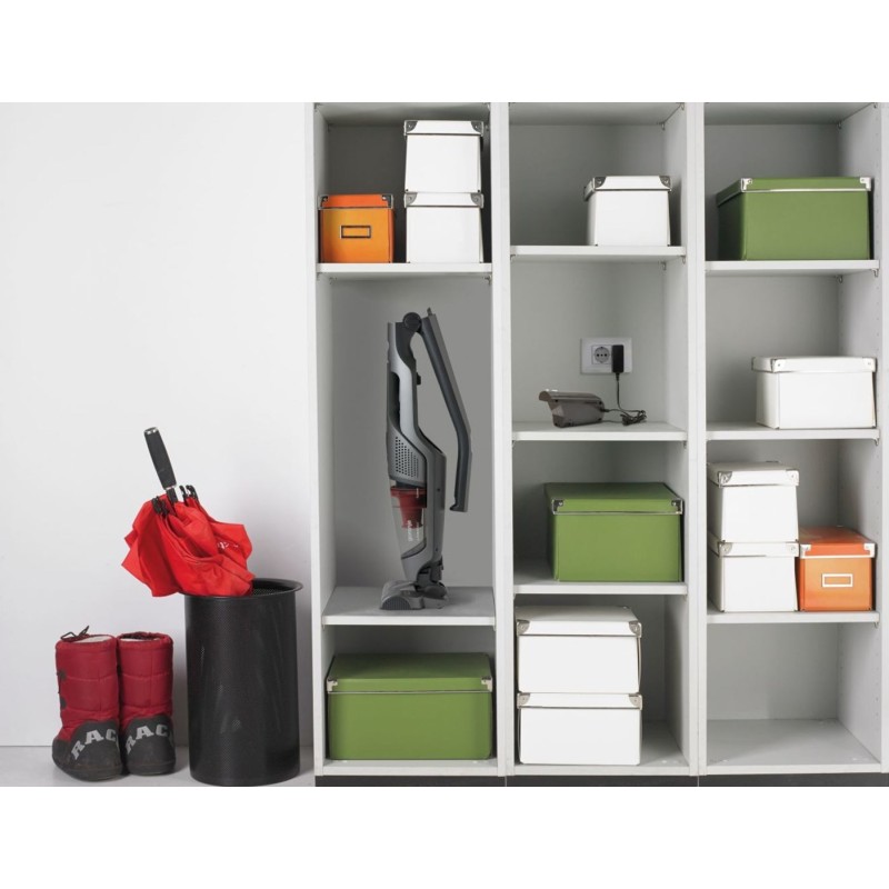 Gorenje SVC252GFA stick vacuum/electric broom 2-in-1 stick vacuum Battery Dry HEPA Bagless 0.5 L 155 W Black, Grey Gorenje SVC252GFA stick vacuum/electric broom 2-in-1 stick vacuum Battery Dry HEPA Bagless 0.5 L 155 W Black, Grey