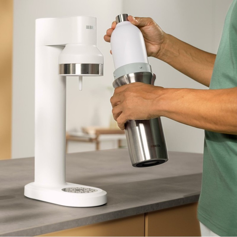 Brita sodaTRIO bottle (1 l; white) Brita sodaTRIO bottle (1 l; white)