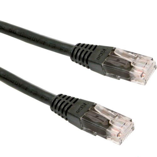 Gembird PP12-3M/BK networking cable Black Cat5e U/UTP (UTP) Gembird PP12-3M/BK networking cable Black Cat5e U/UTP (UTP)