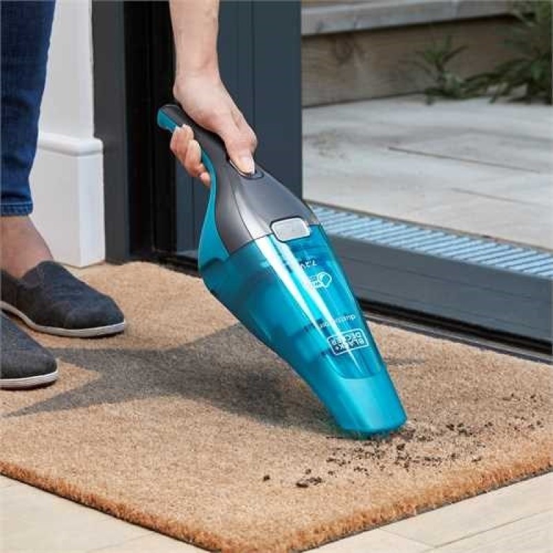 Black & Decker WDC215WA handheld vacuum Blue, Titanium Bagless Black & Decker WDC215WA handheld vacuum Blue, Titanium Bagless