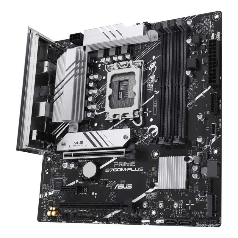 ASUS PRIME B760M-PLUS Intel B760 LGA 1700 micro ATX ASUS PRIME B760M-PLUS Intel B760 LGA 1700 micro ATX