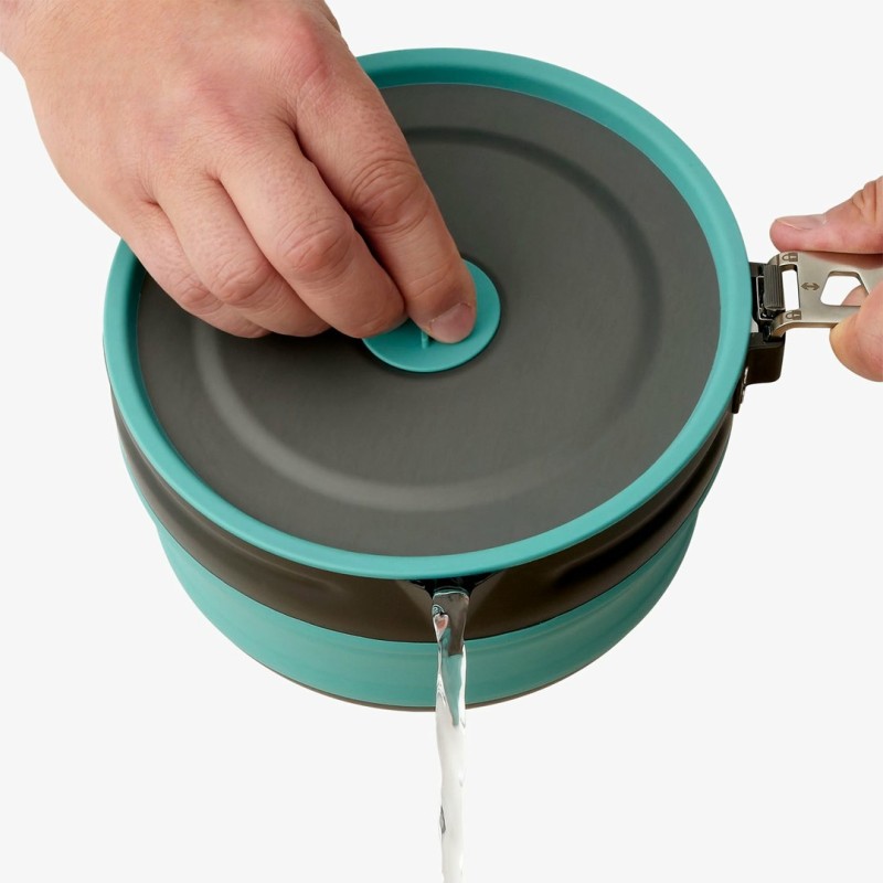 Sea To Summit Frontier Pot 2.2 L Green, Grey Sea To Summit Frontier Pot 2.2 L Green, Grey