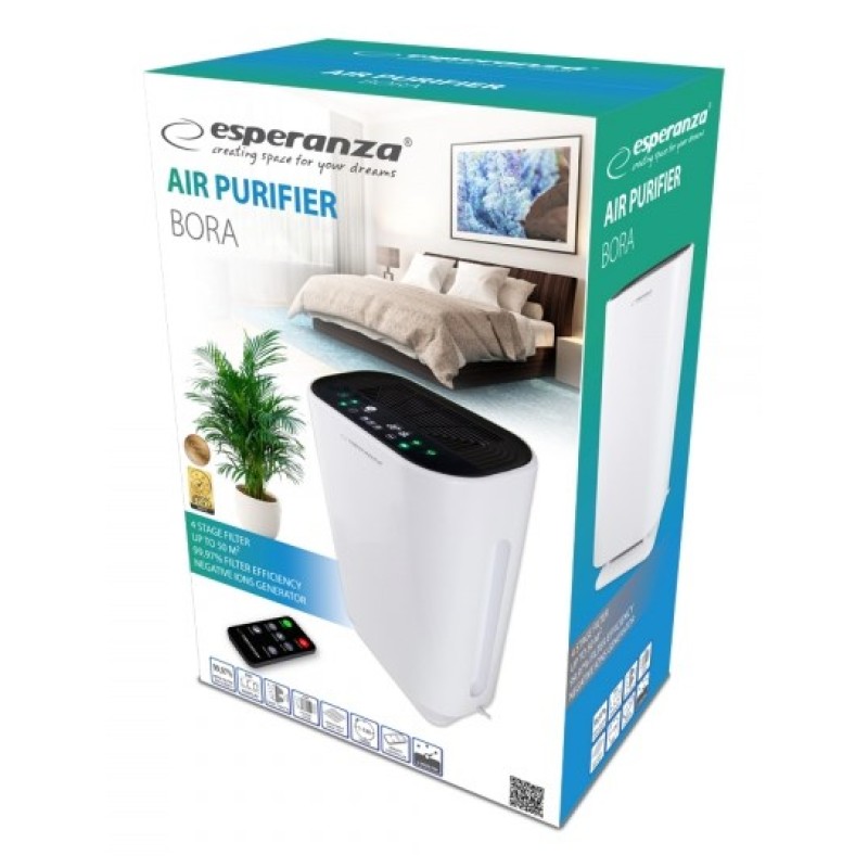Esperanza EHP003 Air purifier, White Esperanza EHP003 Air purifier, White