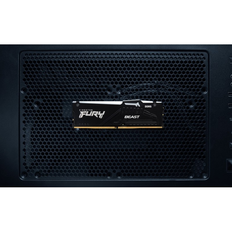 Kingston Technology FURY Beast 32GB 5600MT/s DDR5 CL40 DIMM (Kit of 2) RGB Kingston Technology FURY Beast 32GB 5600MT/s DDR5 CL40 DIMM (Kit of 2) RGB
