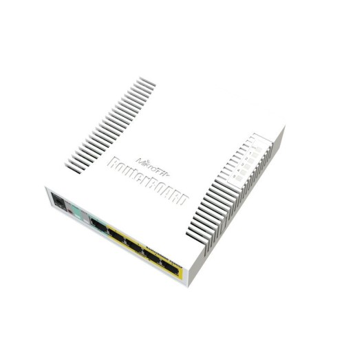 Mikrotik CSS106-1G-4P-1S network switch Gigabit Ethernet (10/100/1000) Power over Ethernet (PoE) White Mikrotik CSS106-1G-4P-1S network switch Gigabit Ethernet (10/100/1000) Power over Ethernet (PoE) White