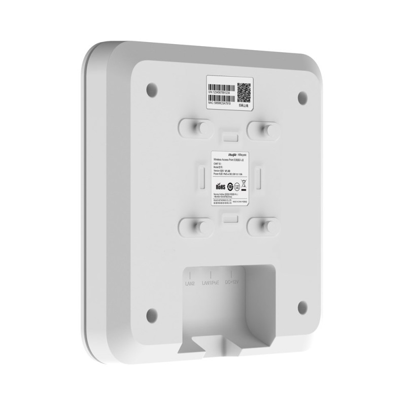 Ruijie Networks RG-RAP2260(G) wireless access point 1201 Mbit/s White Power over Ethernet (PoE) Ruijie Networks RG-RAP2260(G) wireless access point 1201 Mbit/s White Power over Ethernet (PoE)