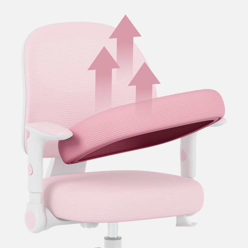 Junior 5.0 Pink swivel chair