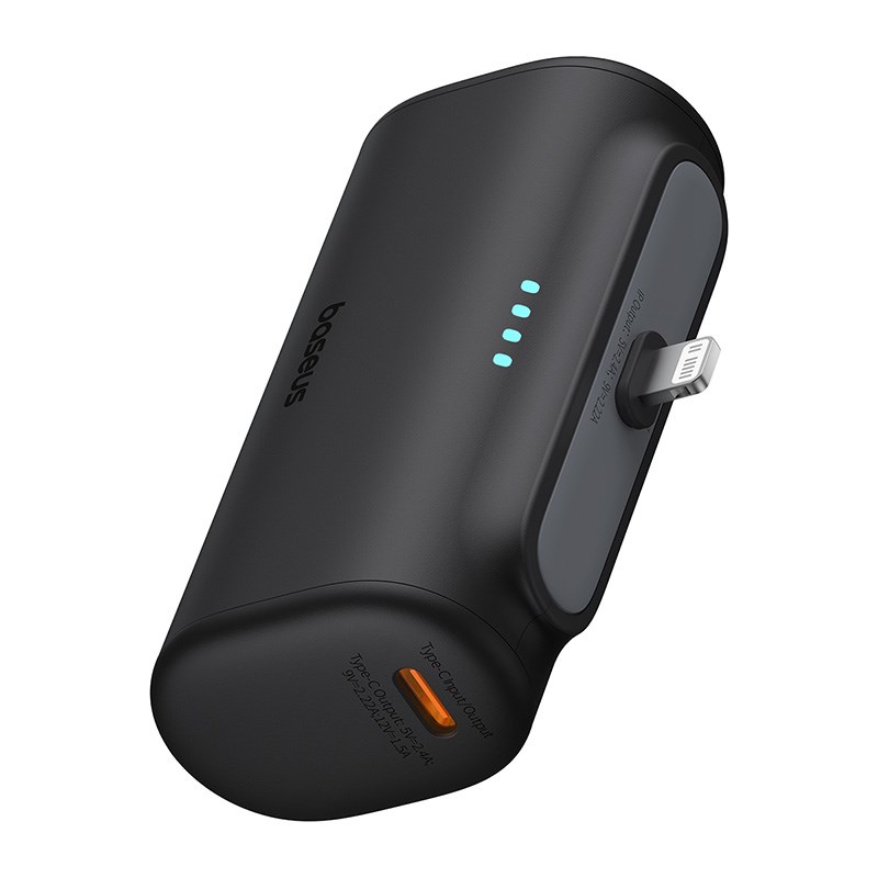 Baseus P10068307113-00 Lithium-ion power bank 5000 mAh Black Baseus P10068307113-00 Lithium-ion power bank 5000 mAh Black