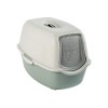 ROTHO Bailey Hooded litter box Green, White