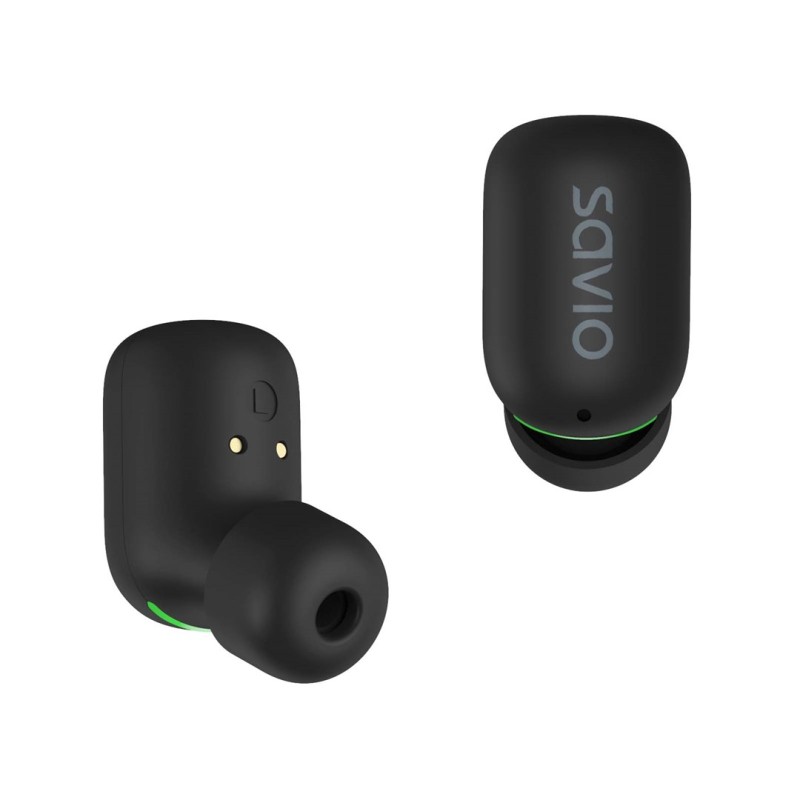 Savio TWS-09 IPX5 headphones/headset Wireless In-ear Music Bluetooth Black Savio TWS-09 IPX5 headphones/headset Wireless In-ear Music Bluetooth Black