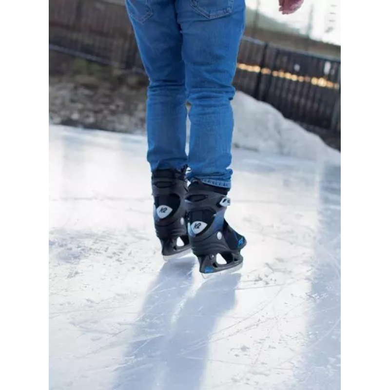 Łyżwy męskie K2 F.I.T. ICE PRO black/blue 40.5 Łyżwy męskie K2 F.I.T. ICE PRO black/blue 40.5