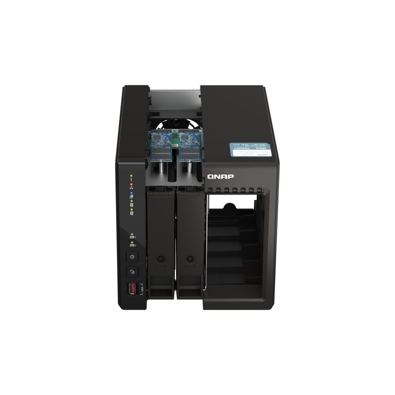 QNAP TS-253E NAS Tower Ethernet LAN Black J6412 QNAP TS-253E NAS Tower Ethernet LAN Black J6412