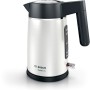 Bosch DesignLine electric kettle 1.7 L 2400 W Black, Silver