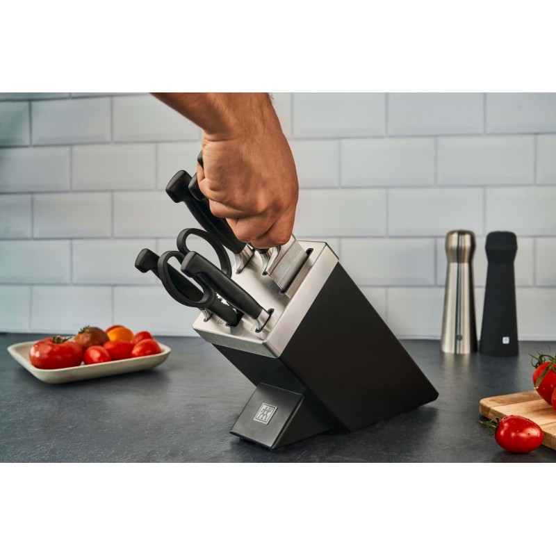 ZWILLING FOUR STAR 35145-007-0 kitchen knife/cutlery block set 7 pc(s) Black ZWILLING FOUR STAR 35145-007-0 kitchen knife/cutlery block set 7 pc(s) Black