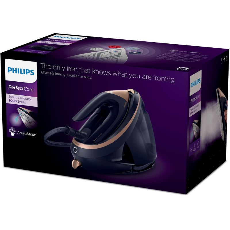 Philips PSG9050/20 steam ironing station 3100 W 1.8 L SteamGlide soleplate Black Philips PSG9050/20 steam ironing station 3100 W 1.8 L SteamGlide soleplate Black
