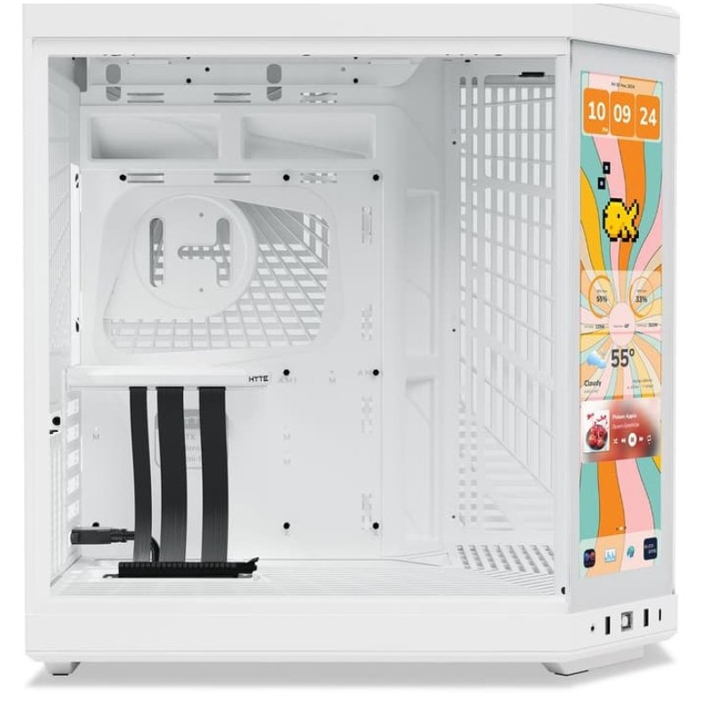 HYTE Y70 Touch Infinite Midi Tower White HYTE Y70 Touch Infinite Midi Tower White