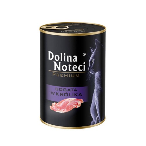 DOLINA NOTECI Premium Rich in rabbit - wet cat food - 400g