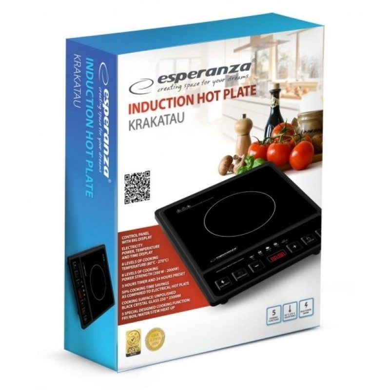 Esperanza EKH011 Black induction cooker Esperanza EKH011 Black induction cooker